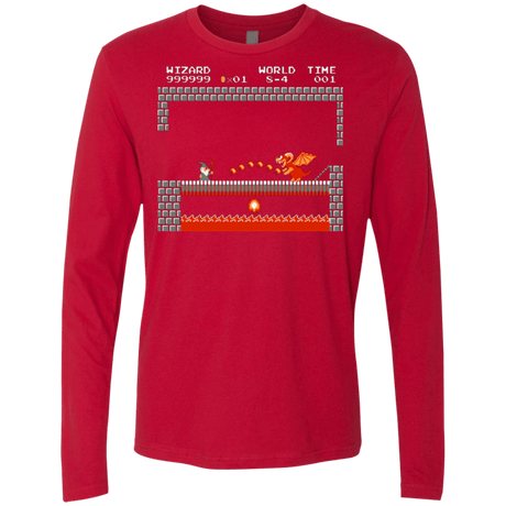 T-Shirts Red / Small Fly you fools Men's Premium Long Sleeve