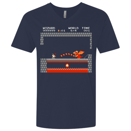 T-Shirts Midnight Navy / X-Small Fly you fools Men's Premium V-Neck