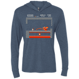 T-Shirts Indigo / X-Small Fly you fools Triblend Long Sleeve Hoodie Tee