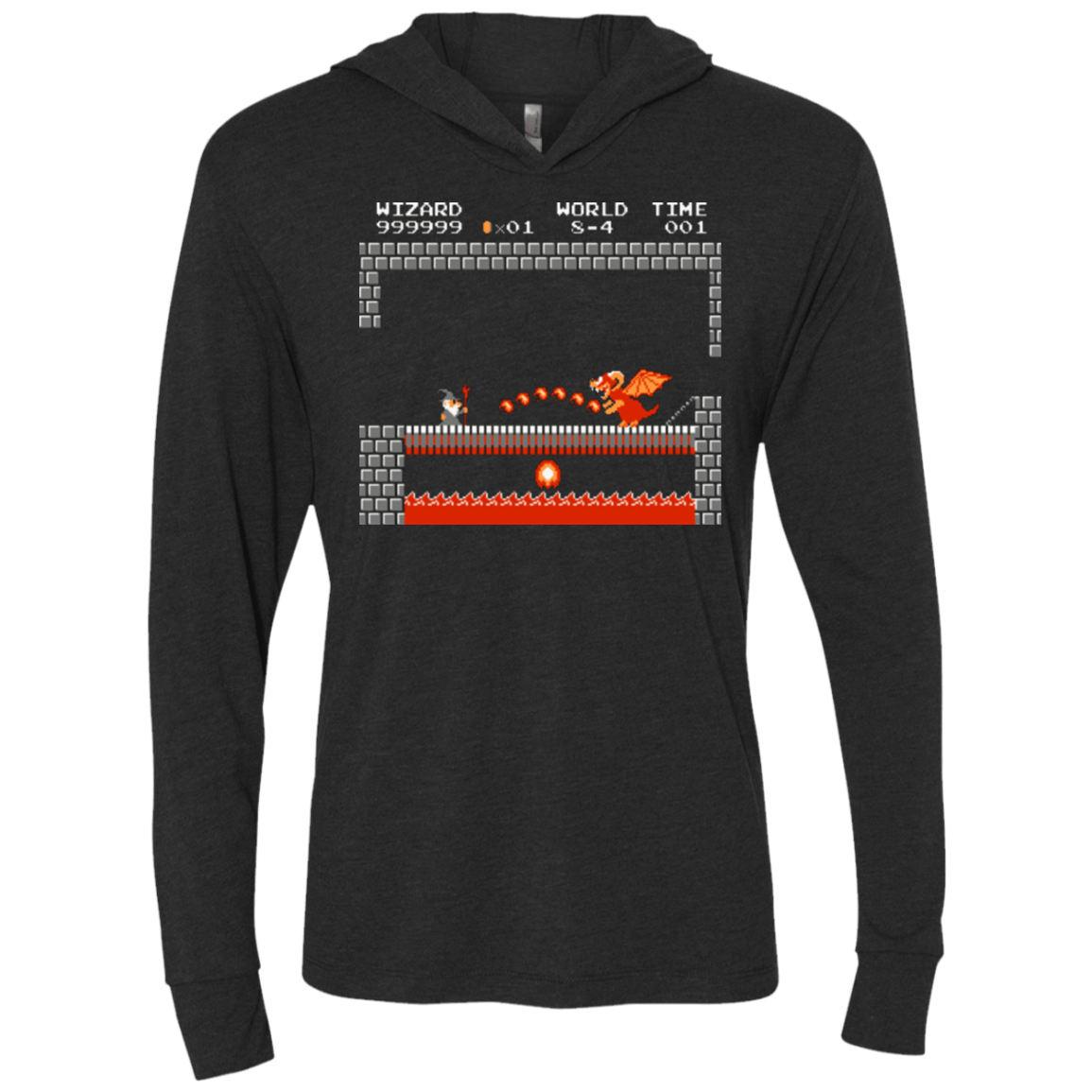 T-Shirts Vintage Black / X-Small Fly you fools Triblend Long Sleeve Hoodie Tee