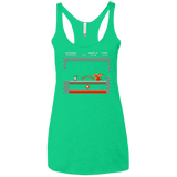 T-Shirts Envy / X-Small Fly you fools Women's Triblend Racerback Tank