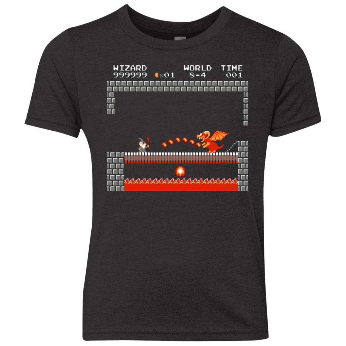 T-Shirts Vintage Black / YXS Fly you fools Youth Triblend T-Shirt