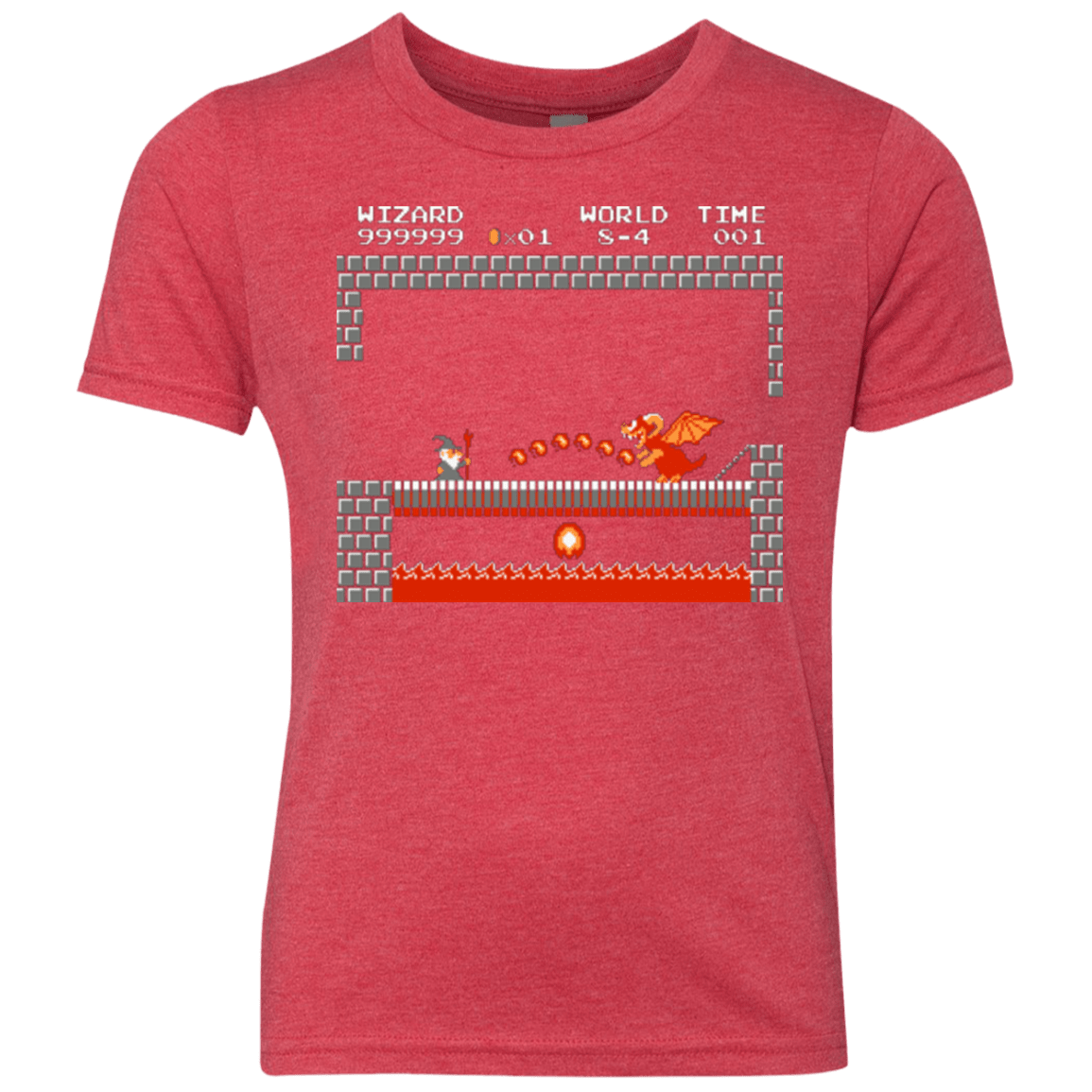 T-Shirts Vintage Red / YXS Fly you fools Youth Triblend T-Shirt