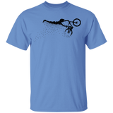 T-Shirts Carolina Blue / S Flying Away Bike Ride T-Shirt