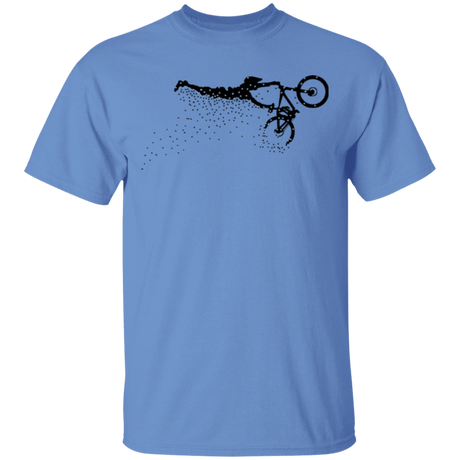 T-Shirts Carolina Blue / S Flying Away Bike Ride T-Shirt