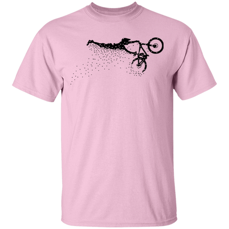 T-Shirts Light Pink / S Flying Away Bike Ride T-Shirt