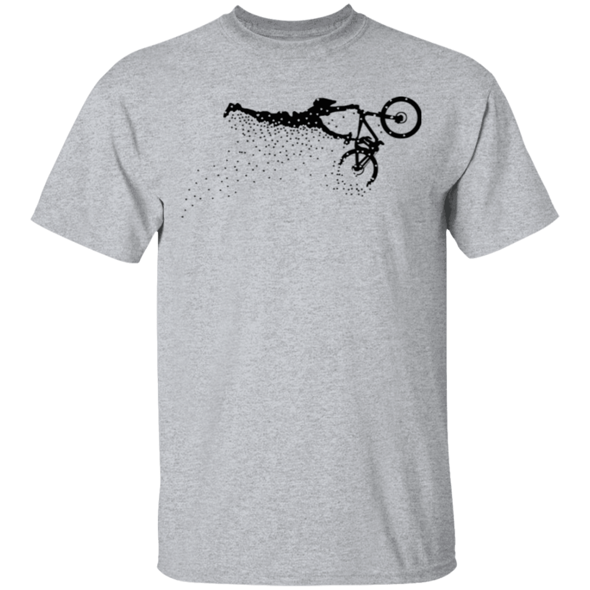 T-Shirts Sport Grey / S Flying Away Bike Ride T-Shirt