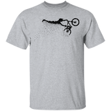 T-Shirts Sport Grey / S Flying Away Bike Ride T-Shirt