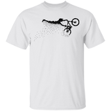 T-Shirts White / S Flying Away Bike Ride T-Shirt