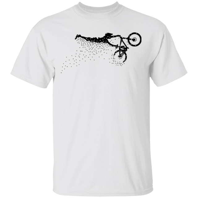 T-Shirts White / S Flying Away Bike Ride T-Shirt