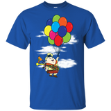 T-Shirts Royal / S Flying Balloon Boy T-Shirt