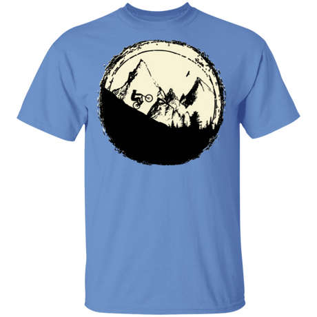 T-Shirts Carolina Blue / S Flying Eagle Mountain Bike T-Shirt