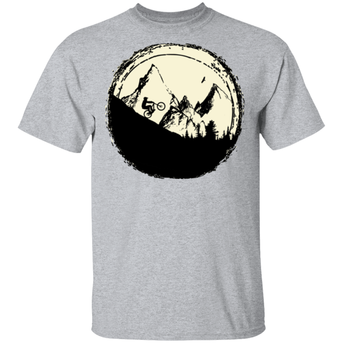 T-Shirts Sport Grey / S Flying Eagle Mountain Bike T-Shirt