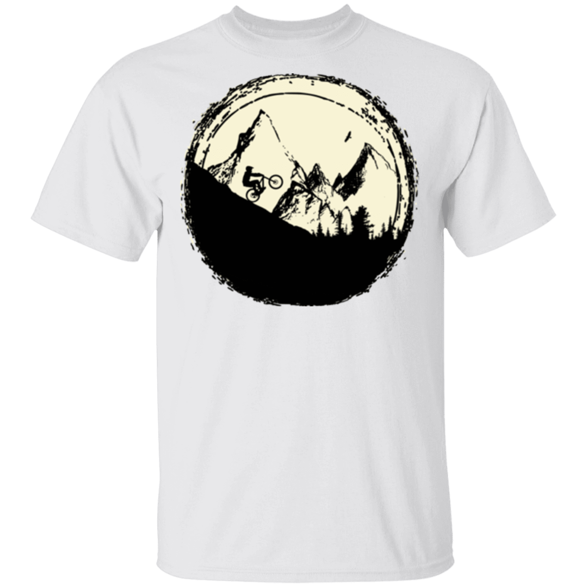 T-Shirts White / S Flying Eagle Mountain Bike T-Shirt