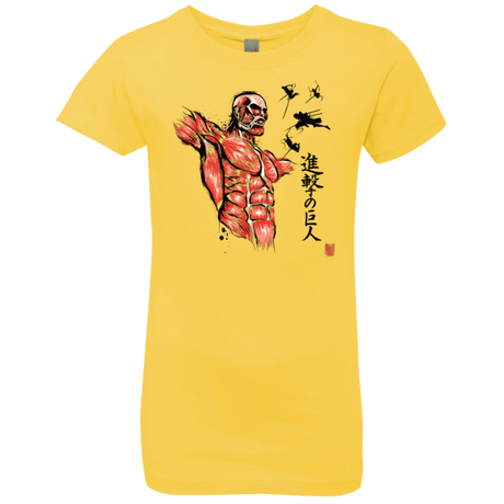 T-Shirts Vibrant Yellow / YXS Flying for Freedom Girls Premium T-Shirt