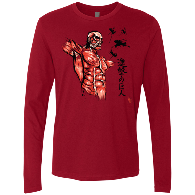 T-Shirts Cardinal / Small Flying for Freedom Men's Premium Long Sleeve