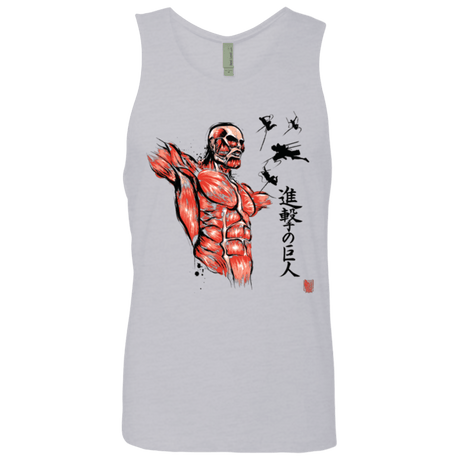 T-Shirts Heather Grey / Small Flying for Freedom Men's Premium Tank Top