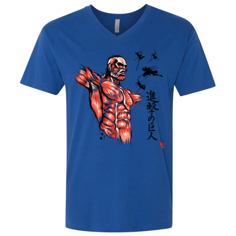 T-Shirts Royal / X-Small Flying for Freedom Men's Premium V-Neck