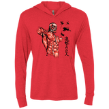 T-Shirts Vintage Red / X-Small Flying for Freedom Triblend Long Sleeve Hoodie Tee