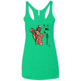 T-Shirts Envy / X-Small Flying for Freedom Women's Triblend Racerback Tank