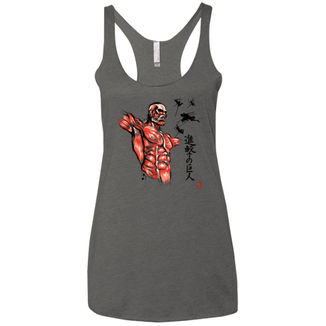 T-Shirts Premium Heather / X-Small Flying for Freedom Women's Triblend Racerback Tank