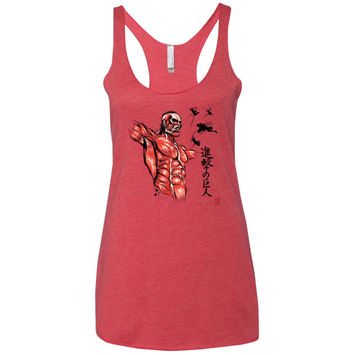 T-Shirts Vintage Red / X-Small Flying for Freedom Women's Triblend Racerback Tank