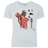 T-Shirts Heather White / YXS Flying for Freedom Youth Triblend T-Shirt