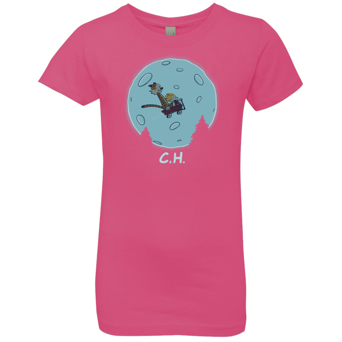 T-Shirts Hot Pink / YXS Flying Wagon Girls Premium T-Shirt