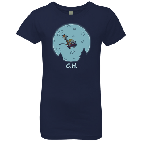 T-Shirts Midnight Navy / YXS Flying Wagon Girls Premium T-Shirt