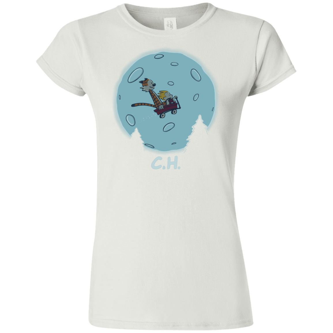 T-Shirts White / S Flying Wagon Junior Slimmer-Fit T-Shirt