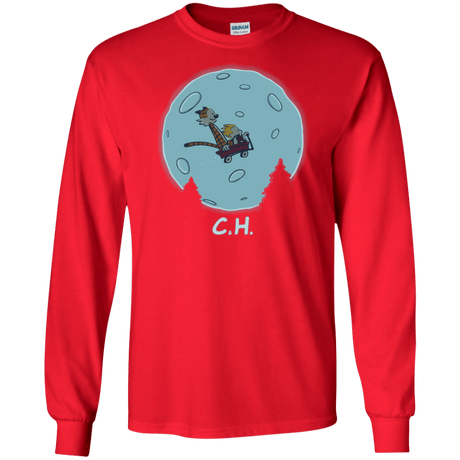 T-Shirts Red / S Flying Wagon Men's Long Sleeve T-Shirt