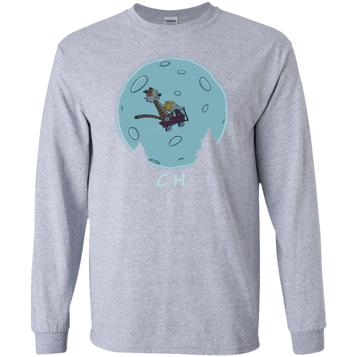 T-Shirts Sport Grey / S Flying Wagon Men's Long Sleeve T-Shirt