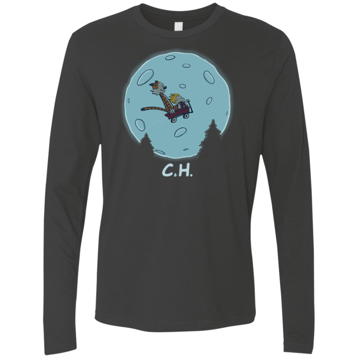 Flying Wagon Men's Premium Long Sleeve