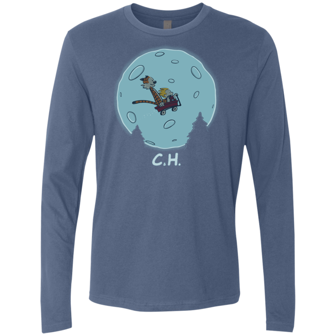 Flying Wagon Men's Premium Long Sleeve
