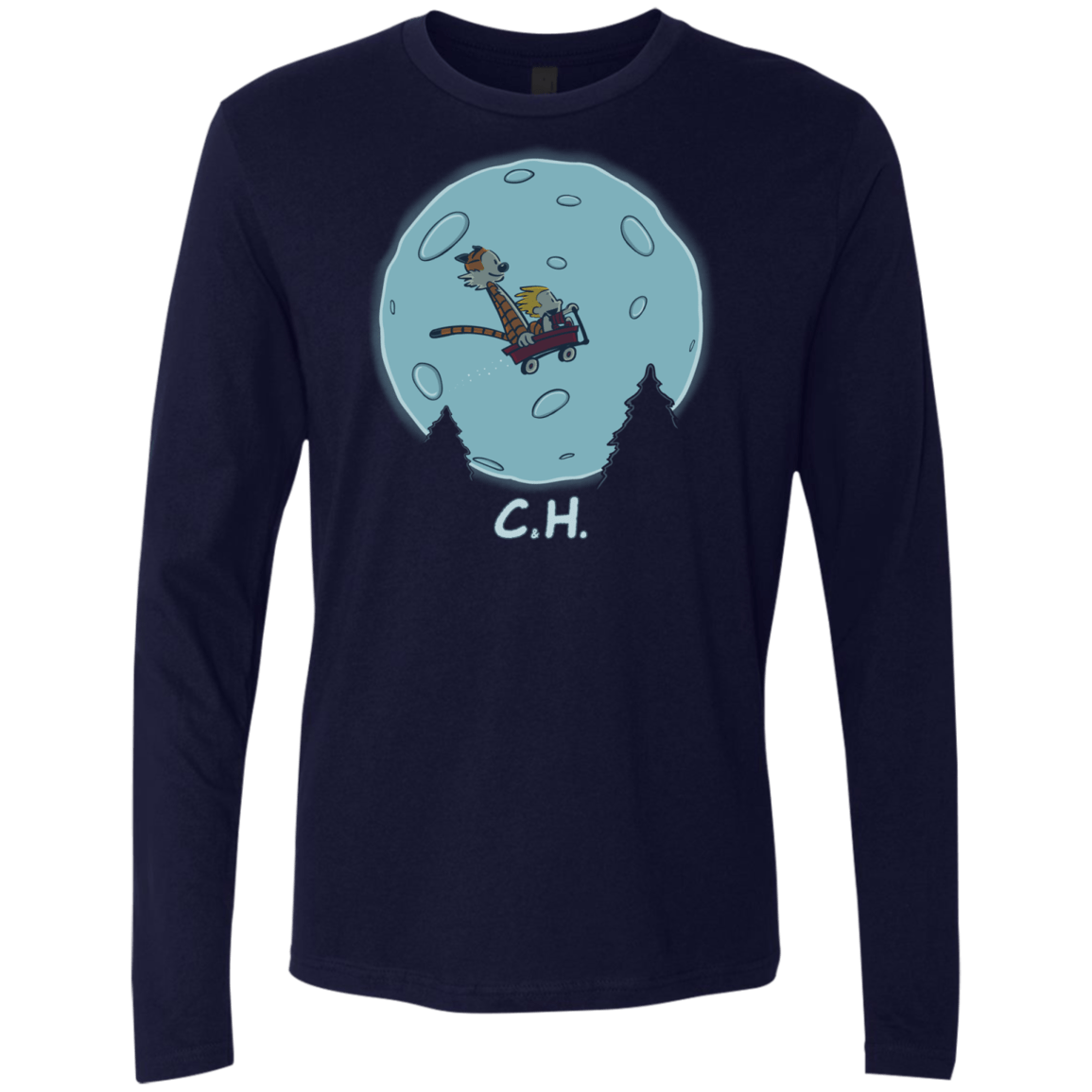 Flying Wagon Men's Premium Long Sleeve