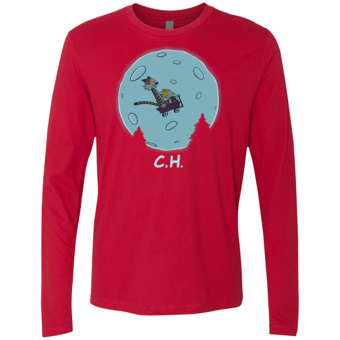 Flying Wagon Men's Premium Long Sleeve