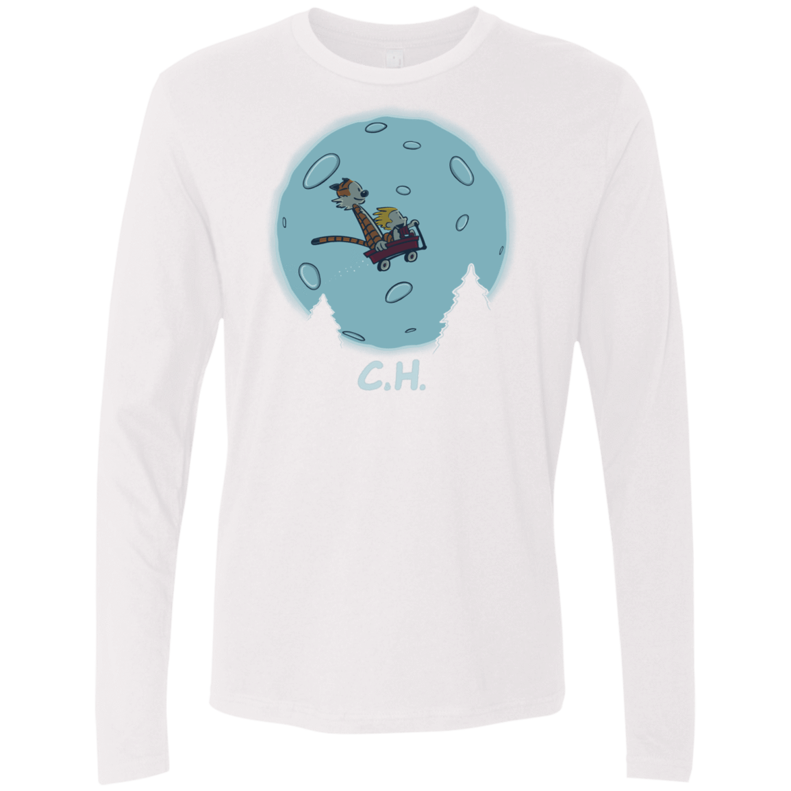 T-Shirts White / S Flying Wagon Men's Premium Long Sleeve