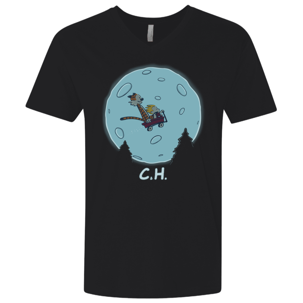 Flying Wagon Men's Premium V-Neck