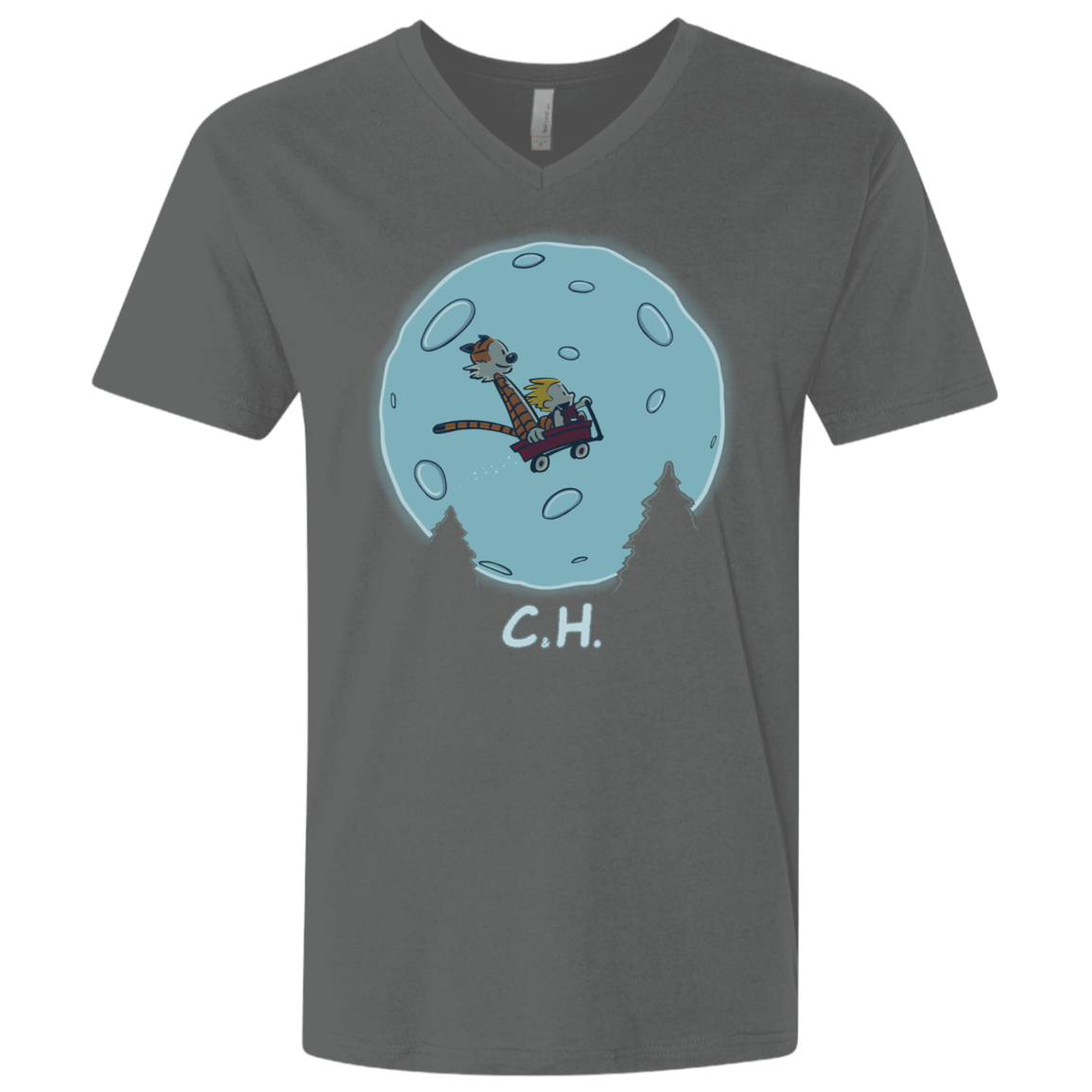 Flying Wagon Men's Premium V-Neck