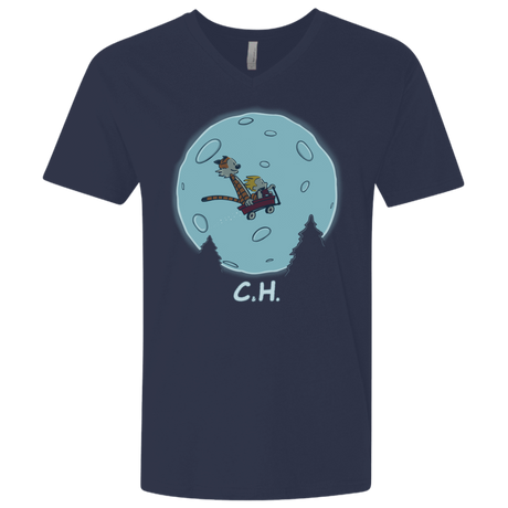 T-Shirts Midnight Navy / X-Small Flying Wagon Men's Premium V-Neck
