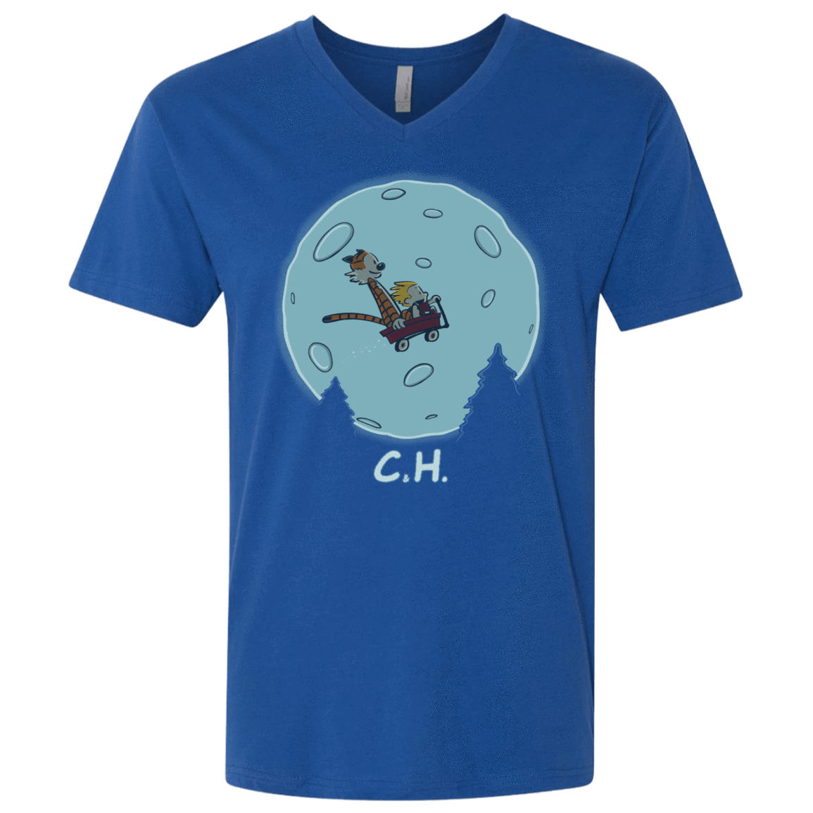 T-Shirts Royal / X-Small Flying Wagon Men's Premium V-Neck