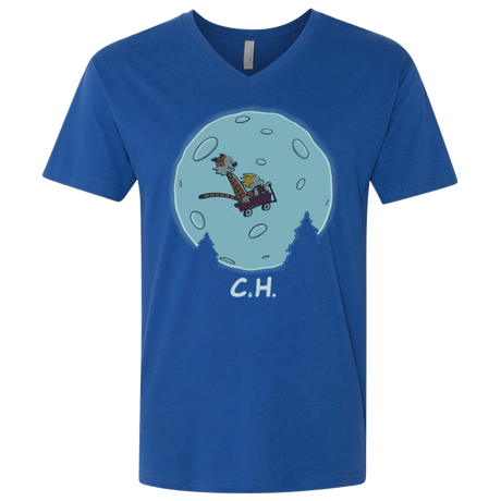 T-Shirts Royal / X-Small Flying Wagon Men's Premium V-Neck