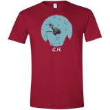 T-Shirts Cardinal Red / S Flying Wagon Men's Semi-Fitted Softstyle
