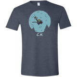 T-Shirts Heather Navy / S Flying Wagon Men's Semi-Fitted Softstyle