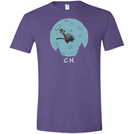 T-Shirts Heather Purple / S Flying Wagon Men's Semi-Fitted Softstyle