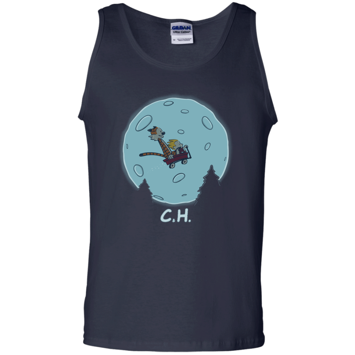 T-Shirts Navy / S Flying Wagon Men's Tank Top