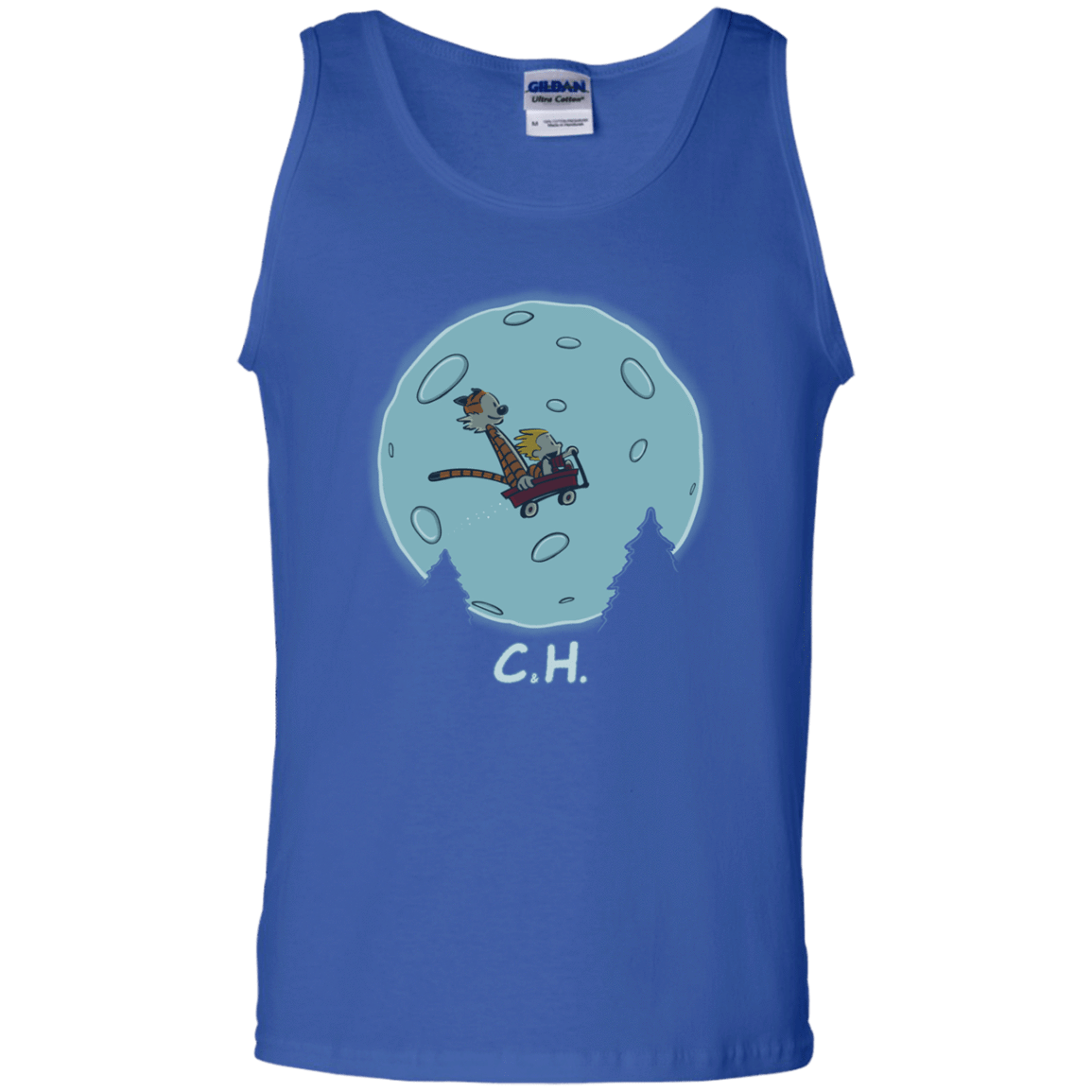 T-Shirts Royal / S Flying Wagon Men's Tank Top