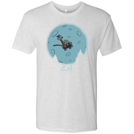 T-Shirts Heather White / S Flying Wagon Men's Triblend T-Shirt