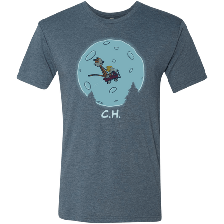 T-Shirts Indigo / S Flying Wagon Men's Triblend T-Shirt