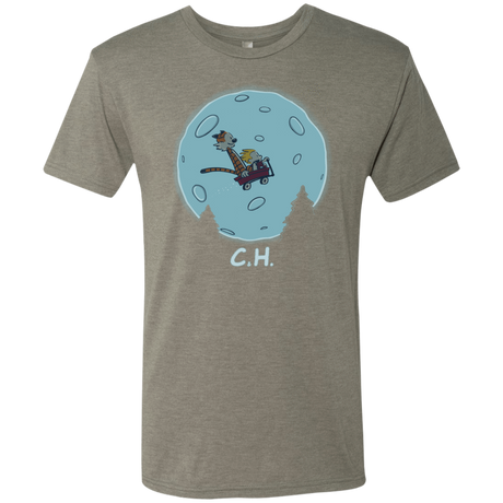 T-Shirts Venetian Grey / S Flying Wagon Men's Triblend T-Shirt